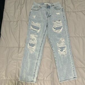 Pacsun High Rise Straight Jeans- Size 27